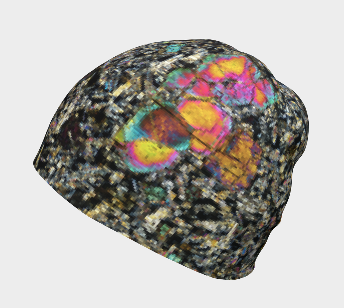 Sueilila 002 Martian Shergottite Meteorite beanie