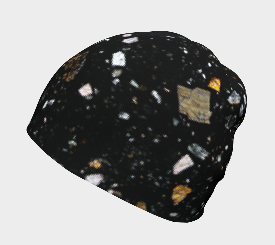 NWA 7034 ‘Black Beauty’ Martian Meteorite beanie