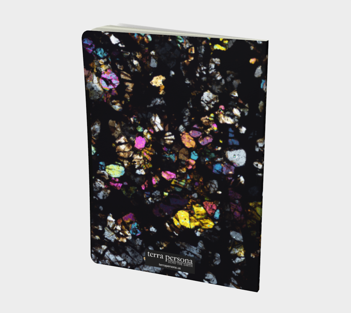 Campo del Cielo Iron Meteorite softcover journal 7.25" x 10"