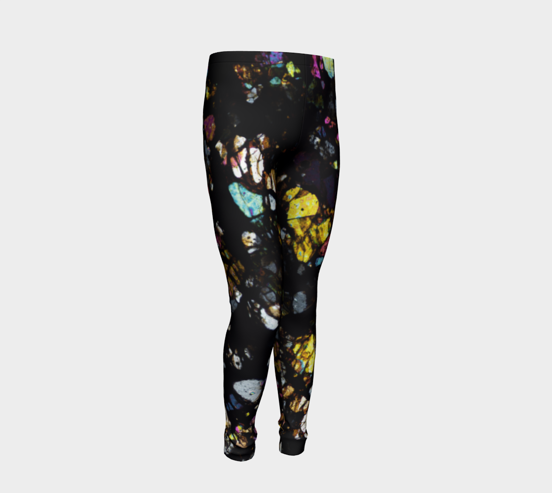 Campo del Cielo Iron Meteorite youth leggings