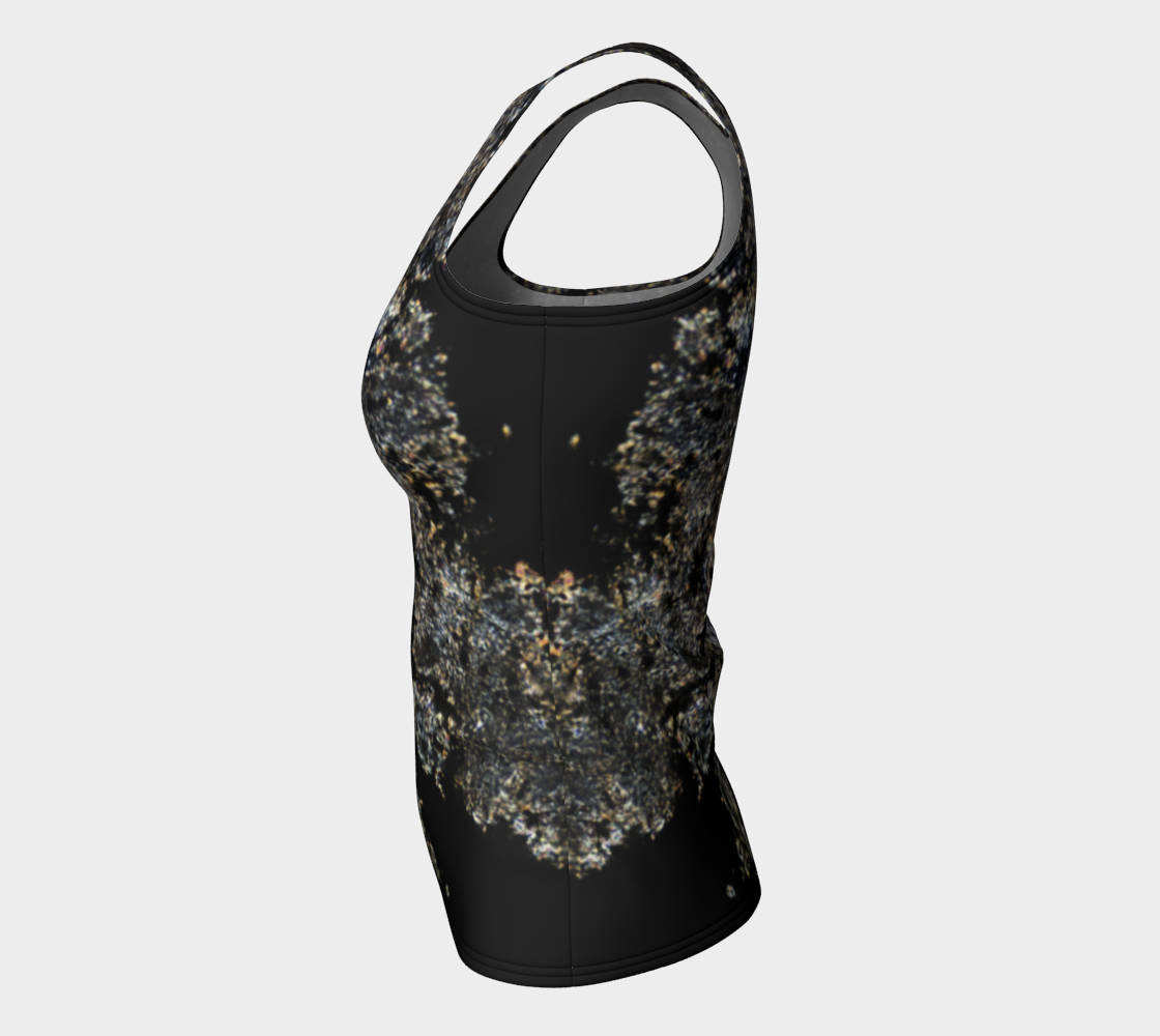Allende Carbonaceous Chondrite Meteorite CAI fitted tank top