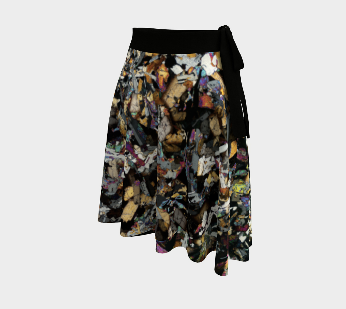 D'Orbigny Angrite Achondrite Meteorite wrap skirt