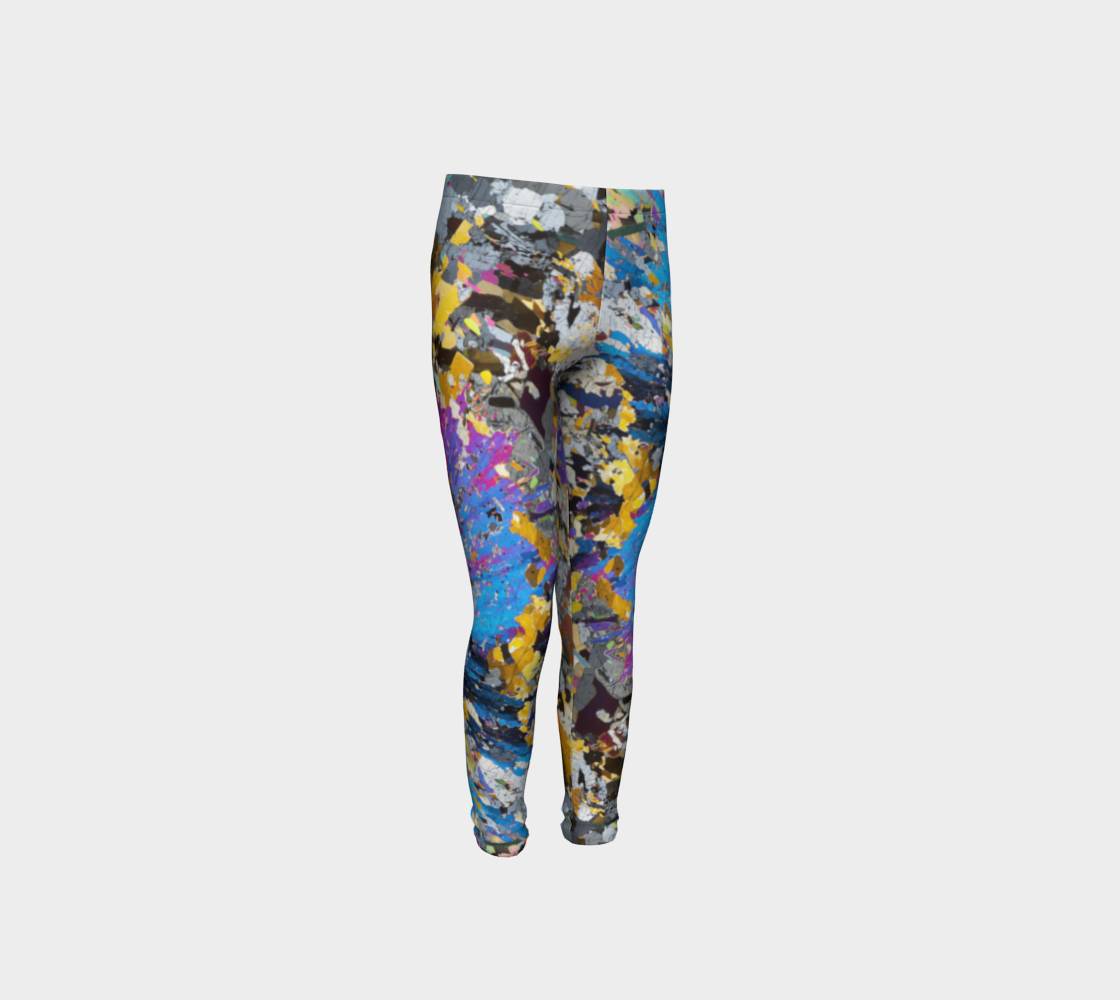 Sillimanite+Phlogopite Metapelite (Oygarden Group-Antarctica) youth leggings