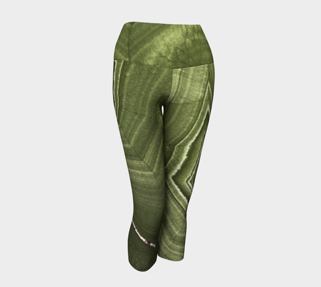 Malachite ‘Verde’ (Bisbee, AZ) yoga capris