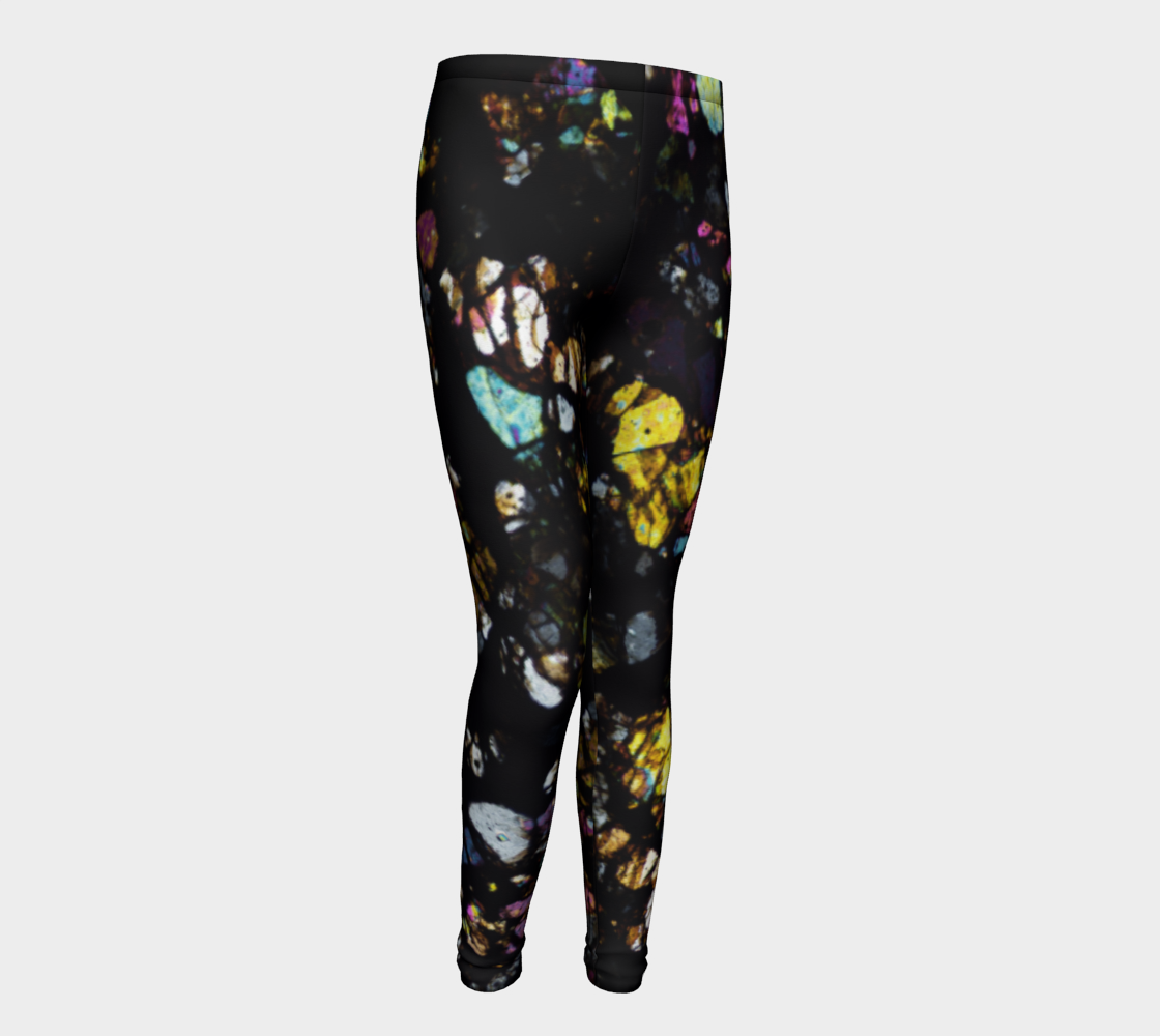 Campo del Cielo Iron Meteorite youth leggings