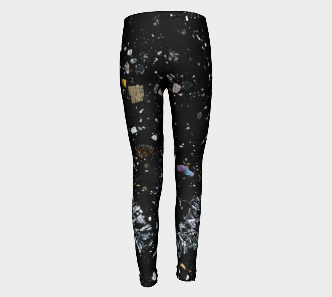 NWA 7034 ‘Black Beauty’ Martian Meteorite youth leggings