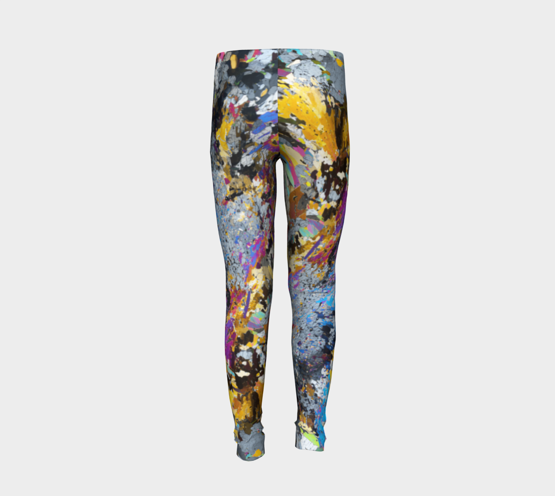 Sillimanite+Phlogopite Metapelite (Oygarden Group-Antarctica) youth leggings