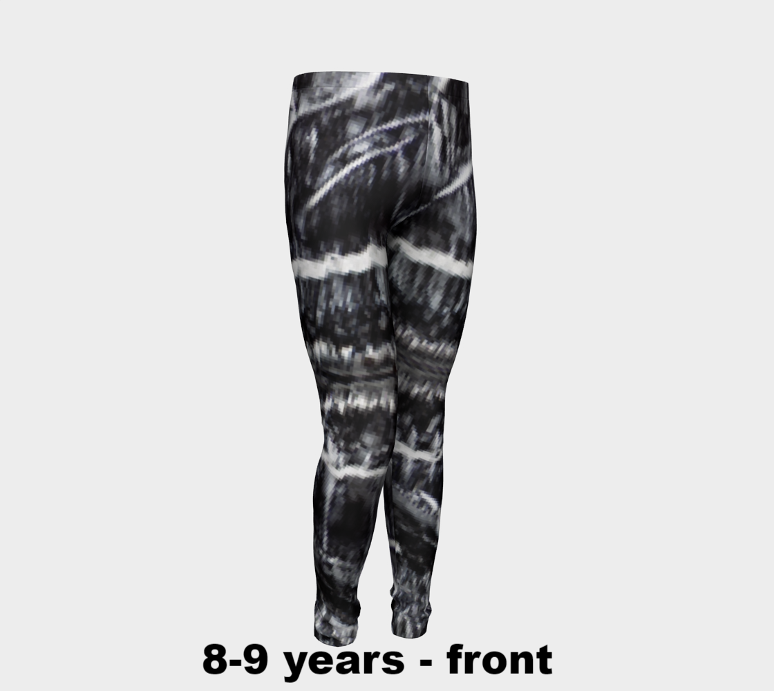 Serpentine from Sloan Kimberlite 'Fierce' youth leggings