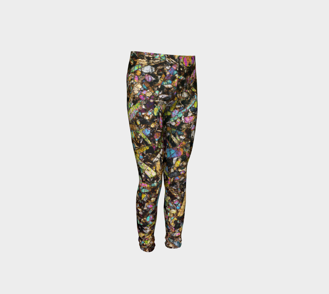 NWA 10153 Martian Nakhlite Meteorite youth leggings