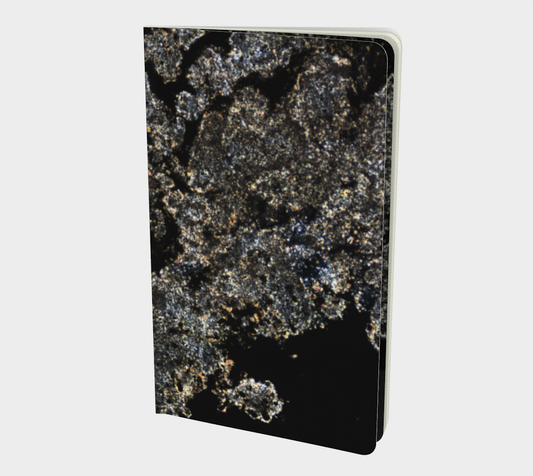 Allende Carbonaceous Chondrite Meteorite CAI softcover journal 5" x 8.25"