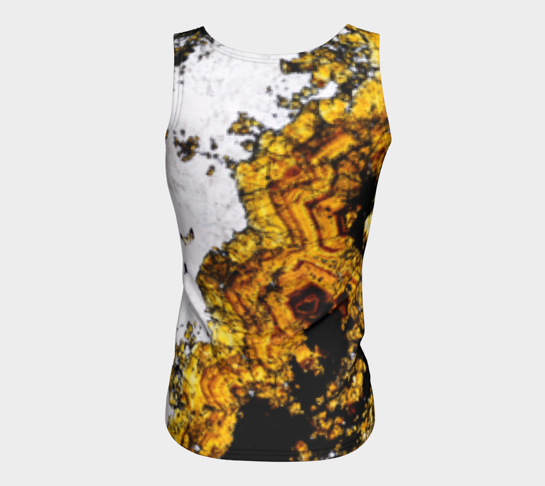 Sphalerite (Red Dog Mine, AK) fitted tank top