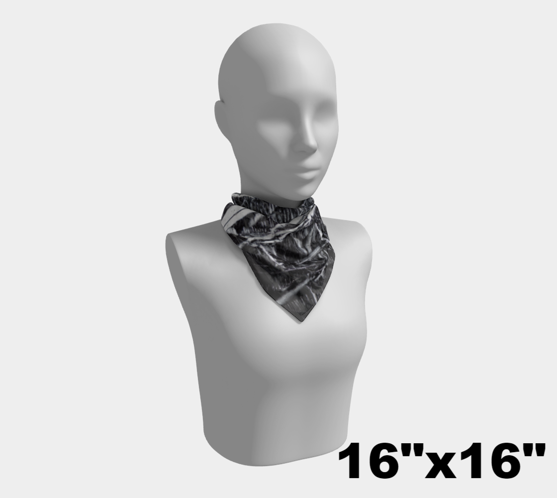 Serpentine from Sloan Kimberlite 'Fierce' square scarf