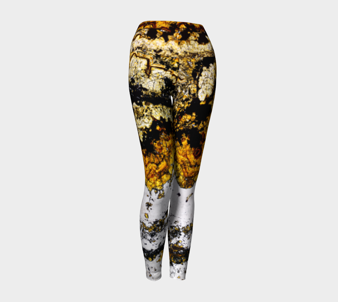 Sphalerite (Red Dog Mine, AK) yoga leggings