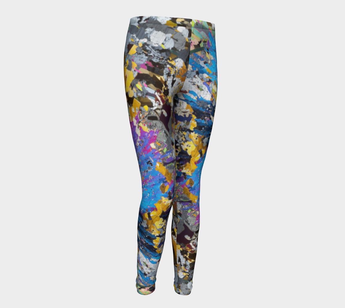 Sillimanite+Phlogopite Metapelite (Oygarden Group-Antarctica) youth leggings