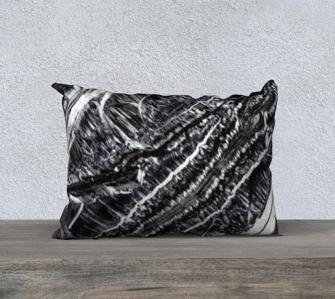 Serpentine from Sloan Kimberlite 'Fierce' 20"x14" pillow case