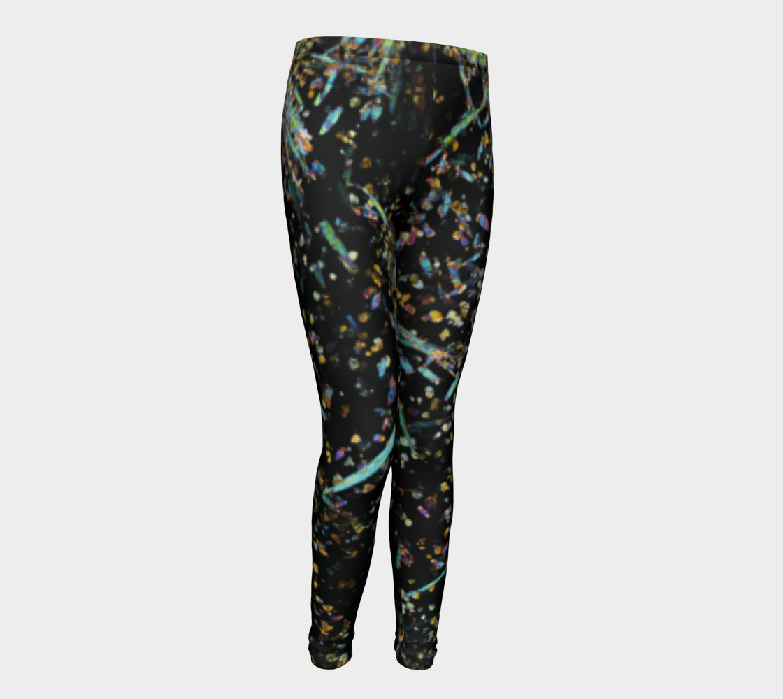 Tourmaline Breccia Pipe (Soledad project, Peru) youth leggings