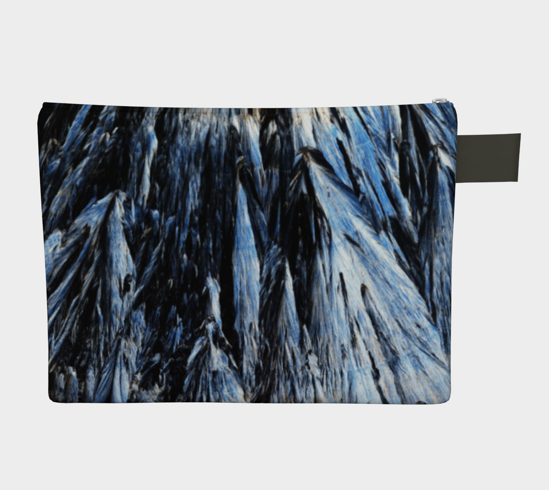 Seraphinite (Clinochlore) zipper carry-all