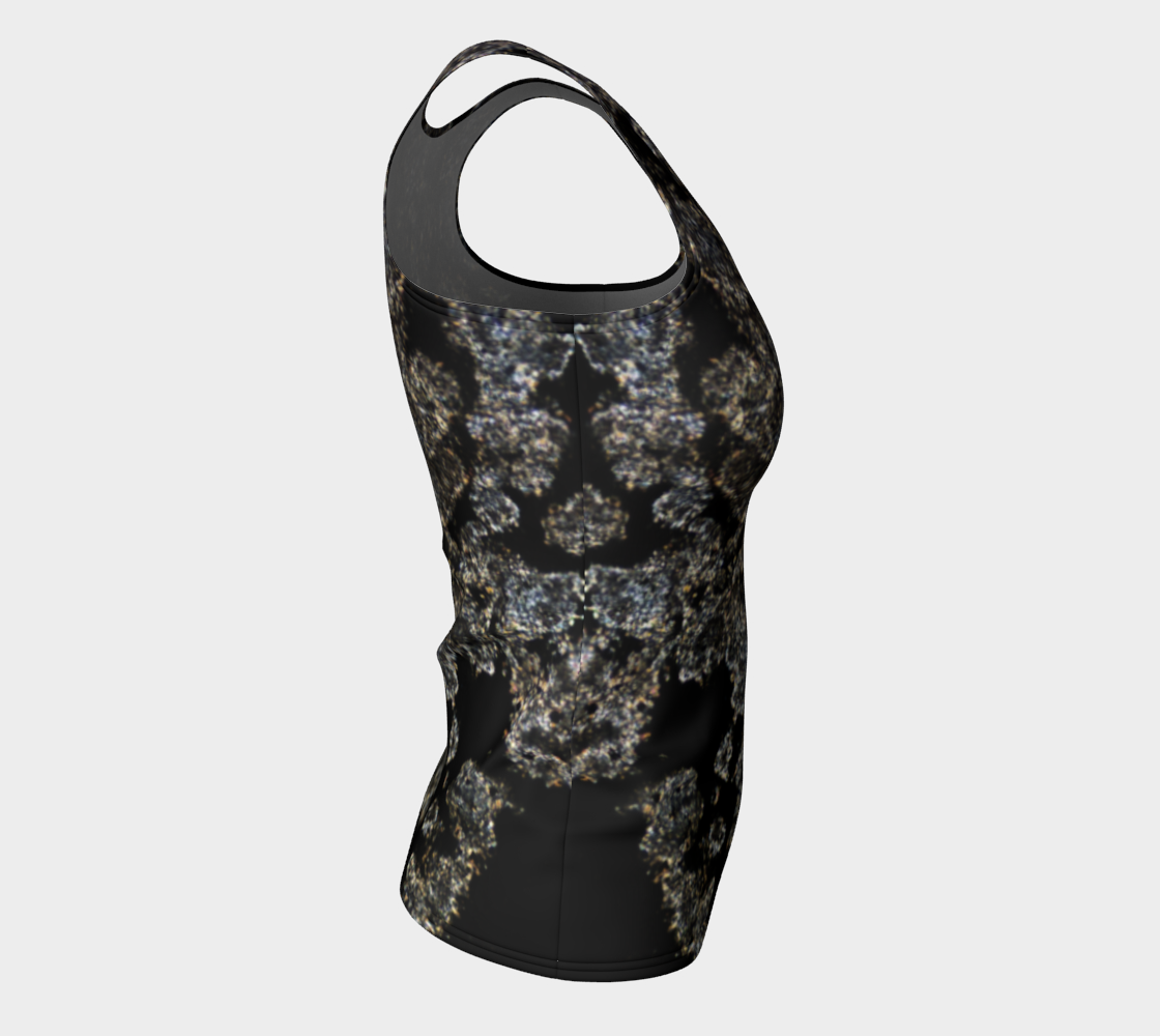 Allende Carbonaceous Chondrite Meteorite CAI fitted tank top