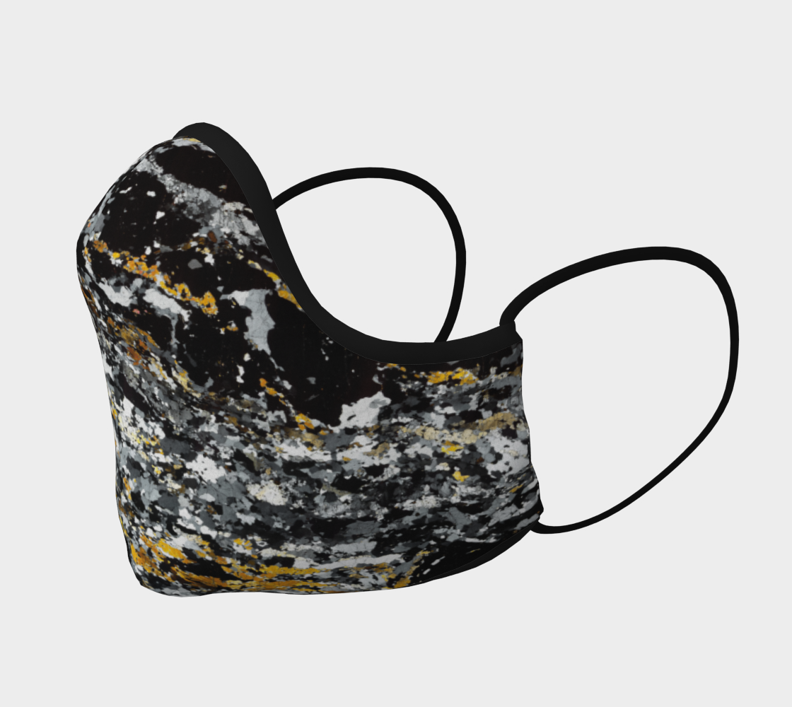 Garnet+Sillimanite Metapelite (Oygarden Group-Antarctica) face mask