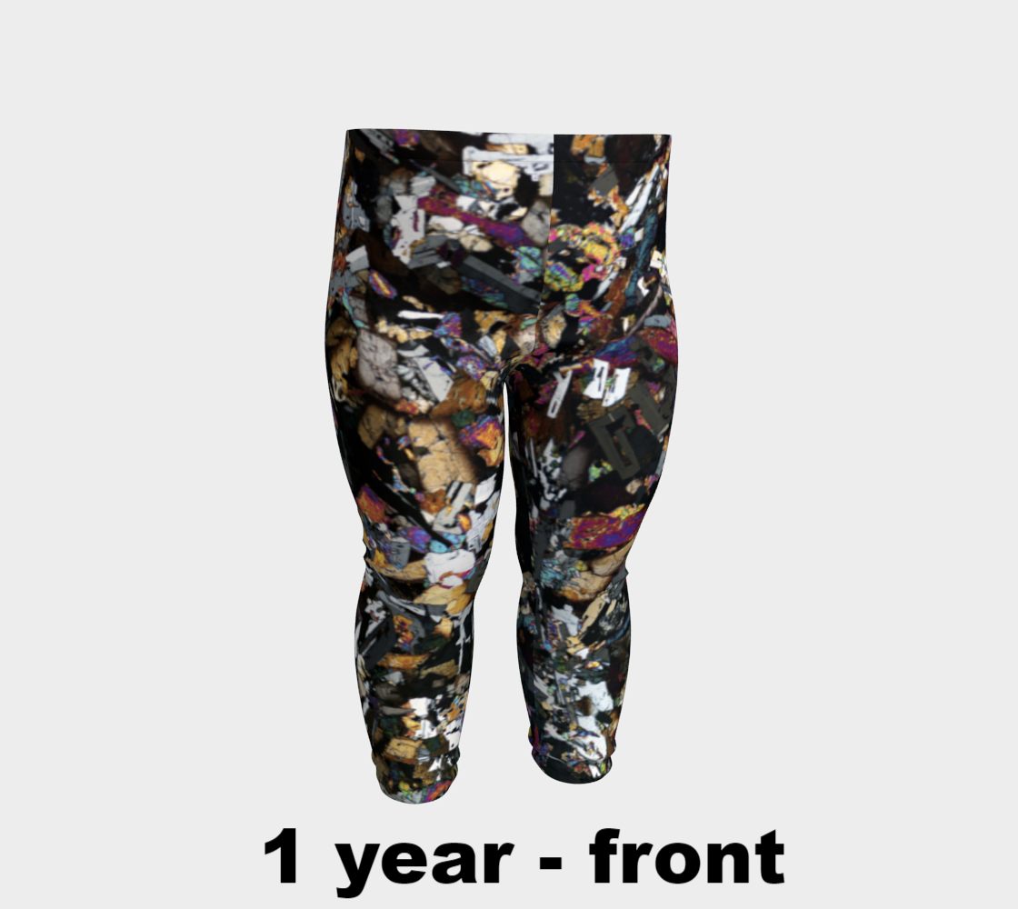 D'Orbigny Angrite Achondrite Meteorite baby leggings