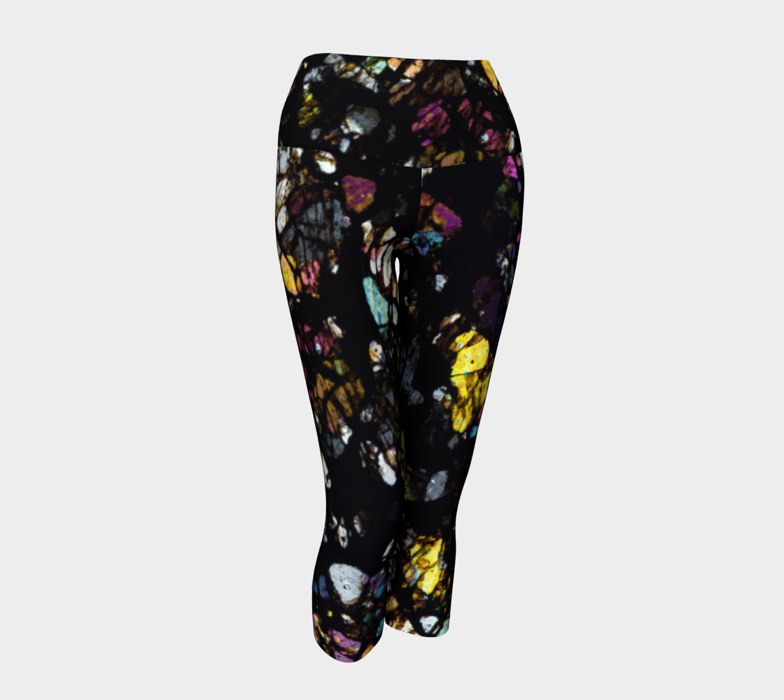 Campo del Cielo Iron Meteorite yoga capris