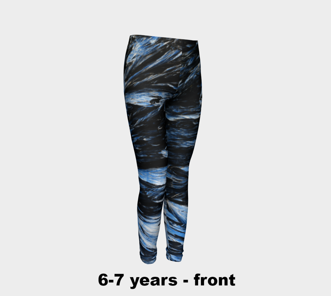 Seraphinite (Clinochlore) youth leggings