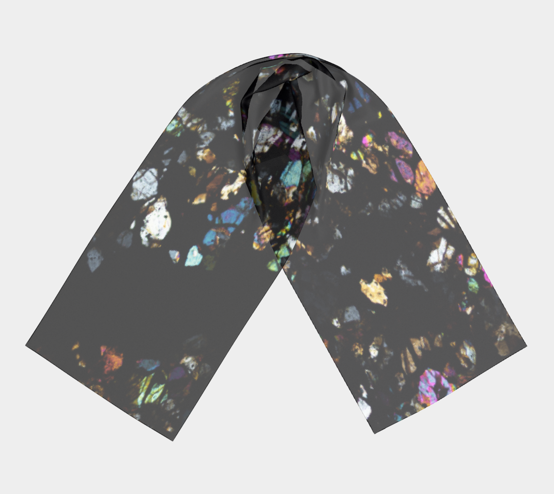 Campo del Cielo Iron Meteorite long scarf