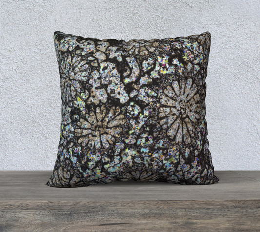 Fossil Coral 22"x22" pillow case