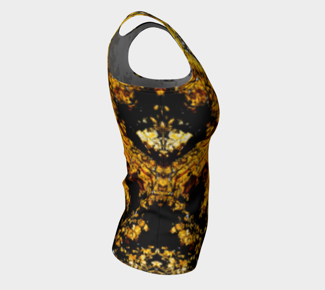 Sphalerite (Red Dog Mine, AK) fitted tank top