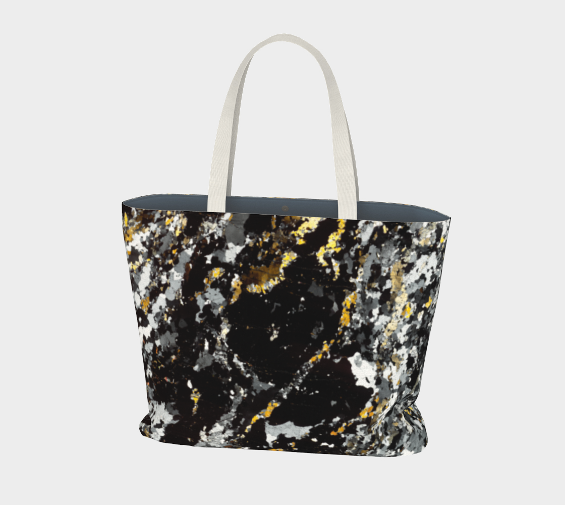 Garnet+Sillimanite Metapelite (Oygarden Group-Antarctica) large tote bag