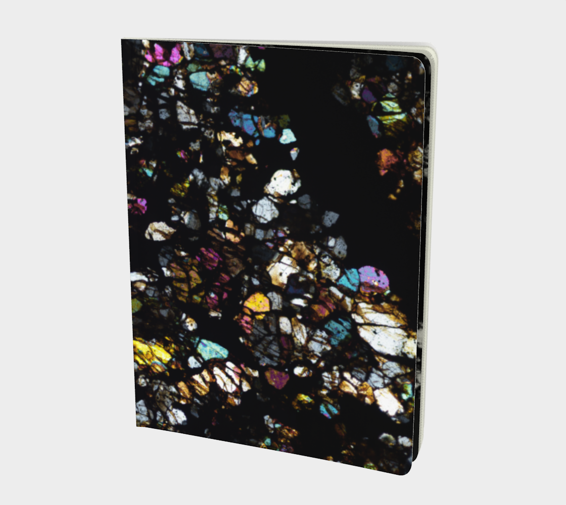 Campo del Cielo Iron Meteorite softcover journal 7.25" x 10"