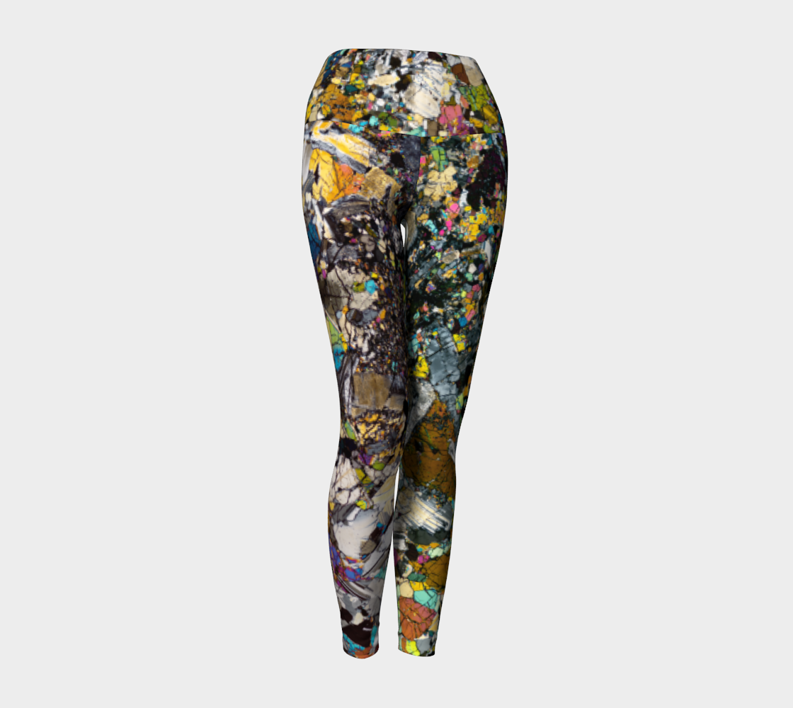 Tirhert Vestan Eucrite Meteorite yoga leggings