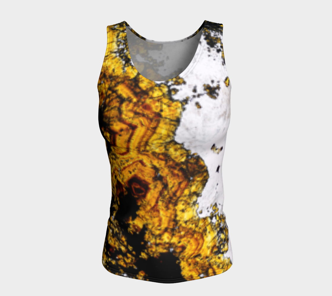 Sphalerite (Red Dog Mine, AK) fitted tank top