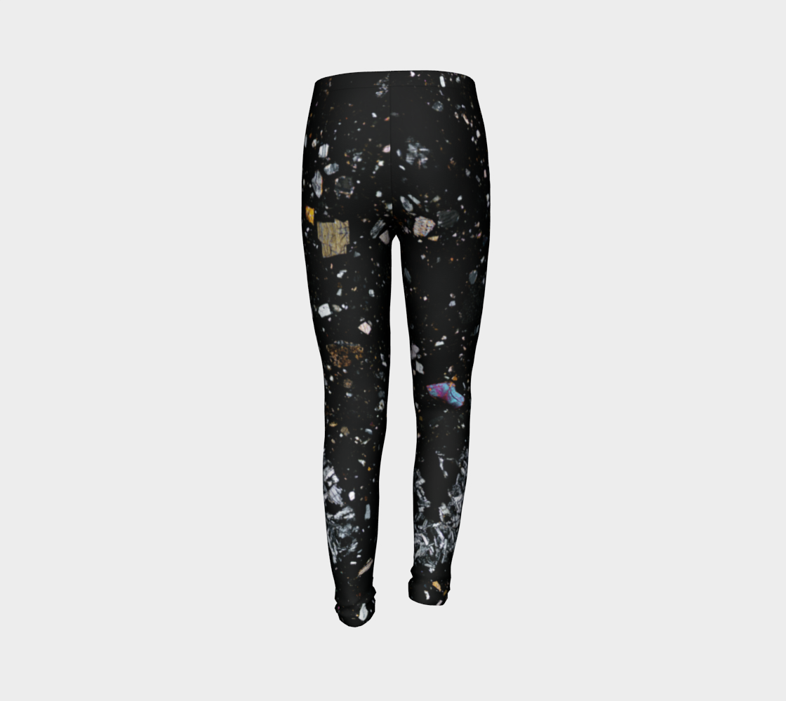 NWA 7034 ‘Black Beauty’ Martian Meteorite youth leggings