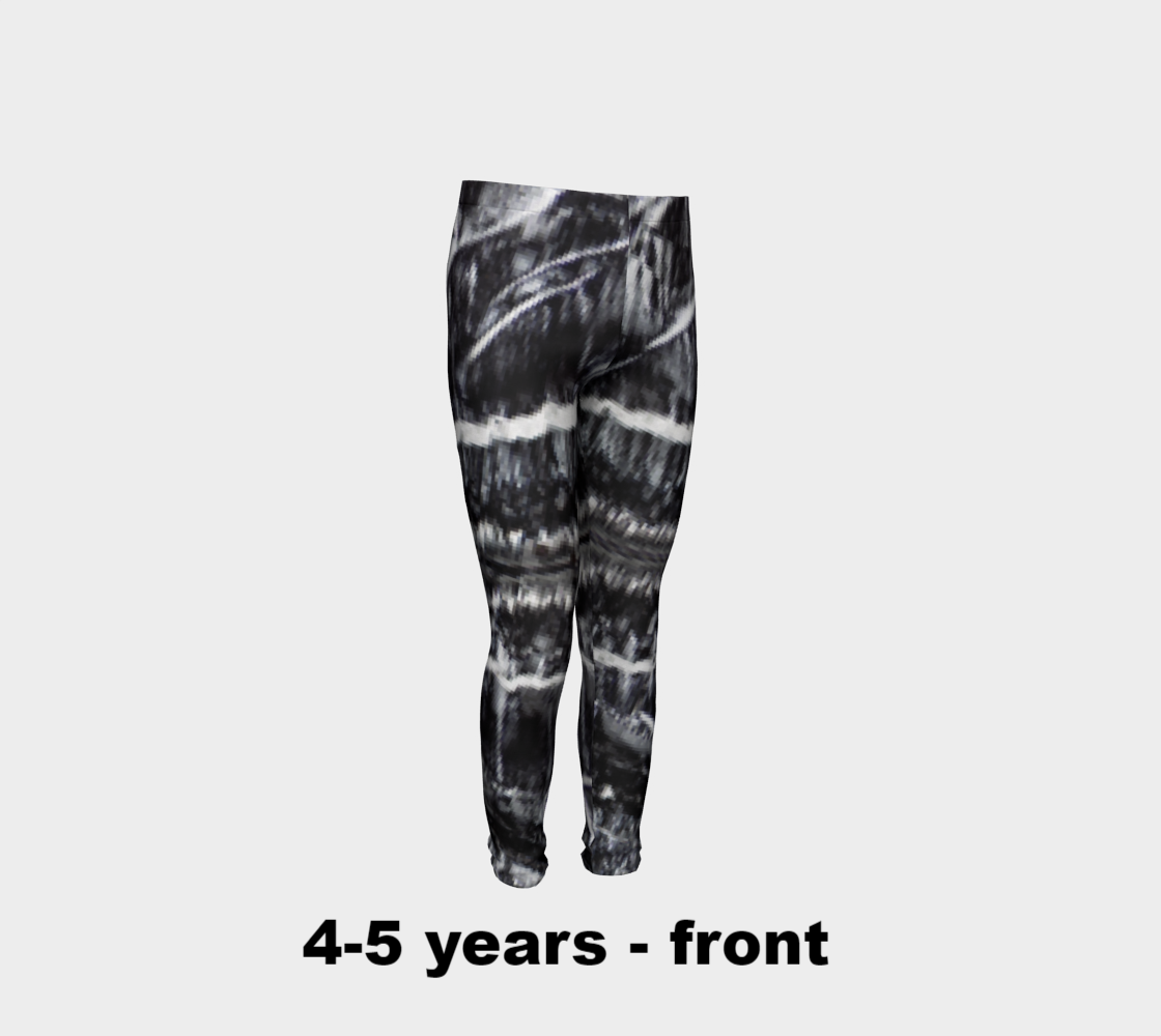 Serpentine from Sloan Kimberlite 'Fierce' youth leggings