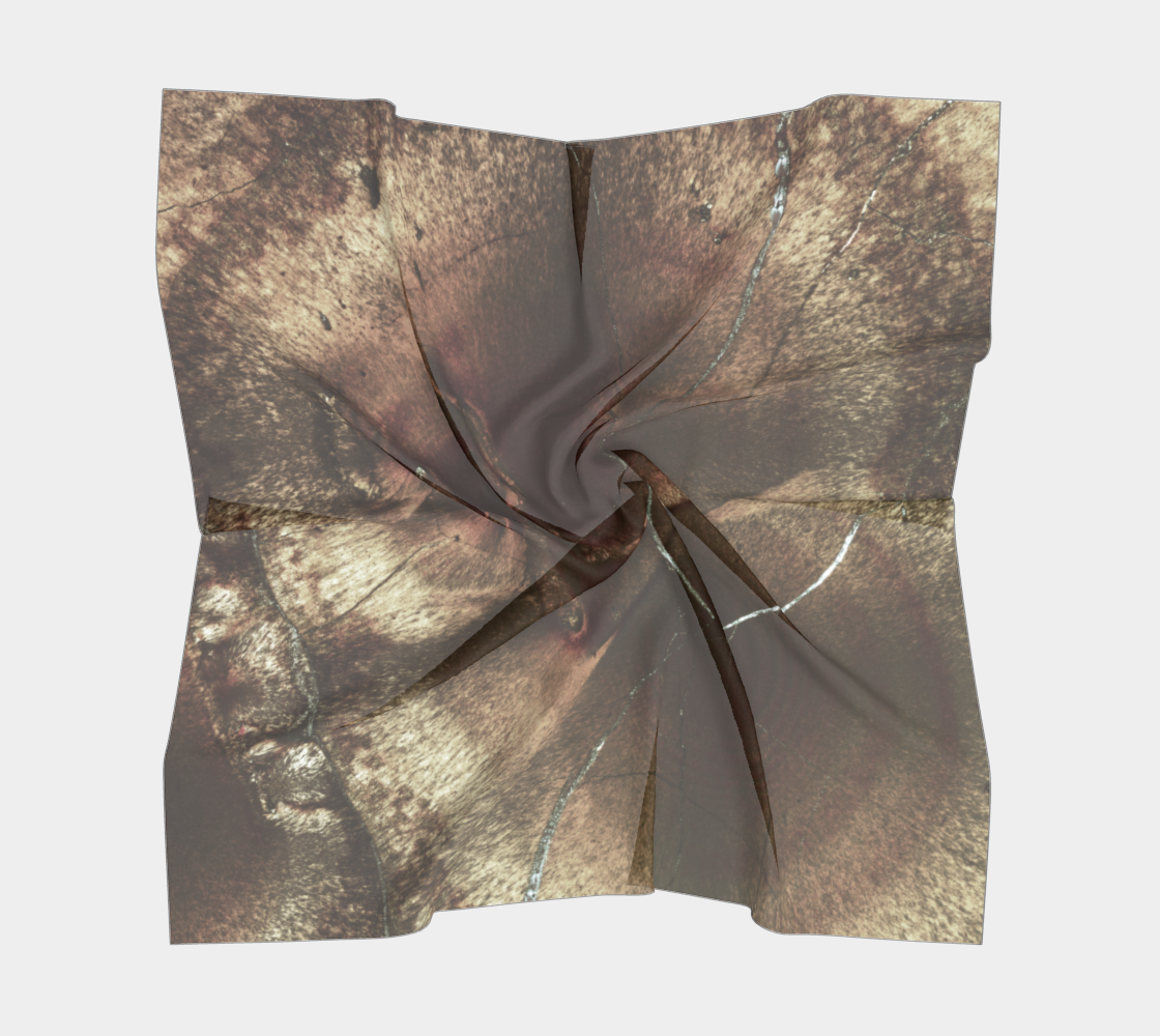 Bird's Eye Rhyolite 'Amazon Warrior' square scarf