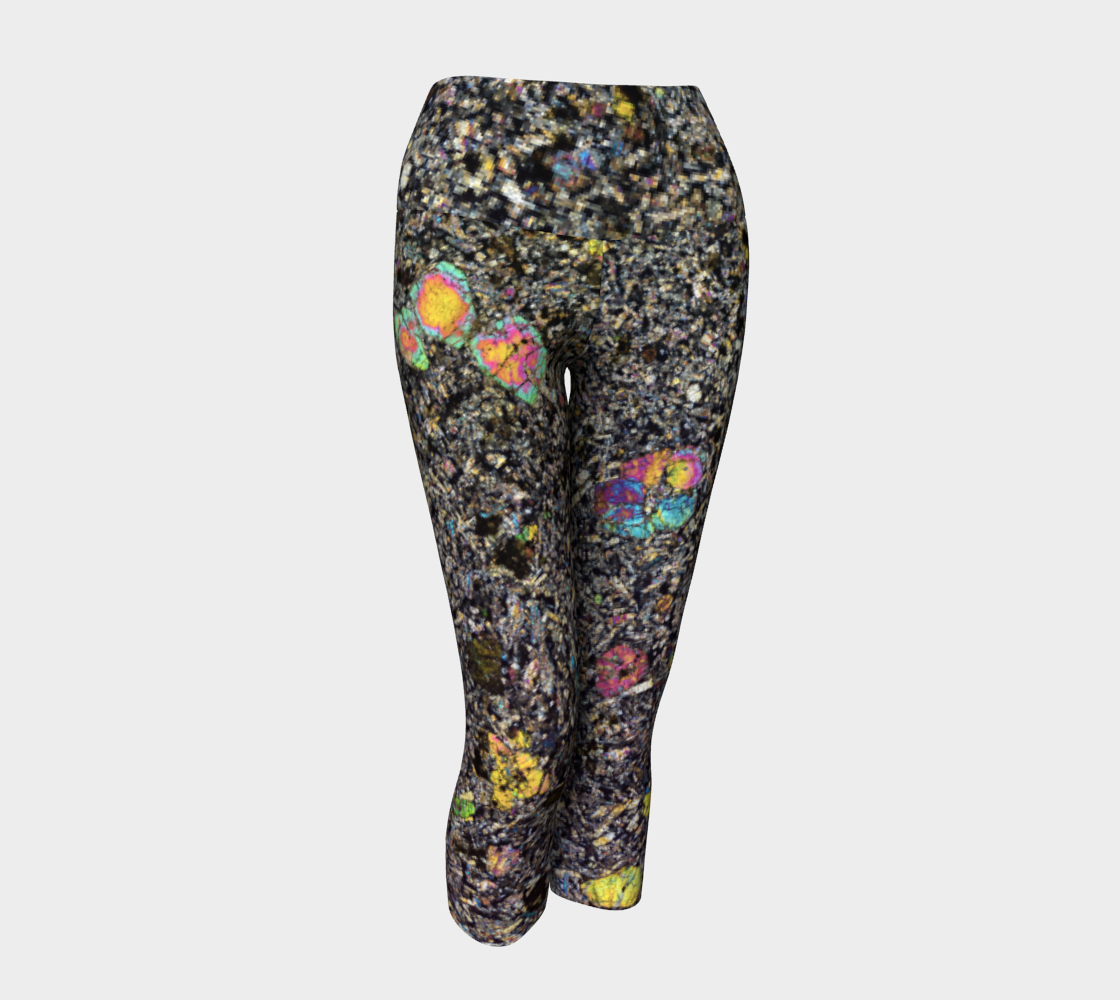 Sueilila 002 Martian Shergottite Meteorite yoga capris