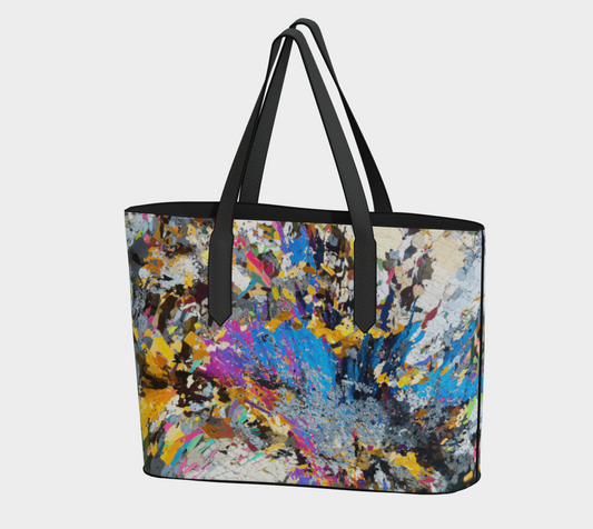 Sillimanite+Phlogopite Metapelite (Oygarden Group-Antarctica) vegan leather tote bag