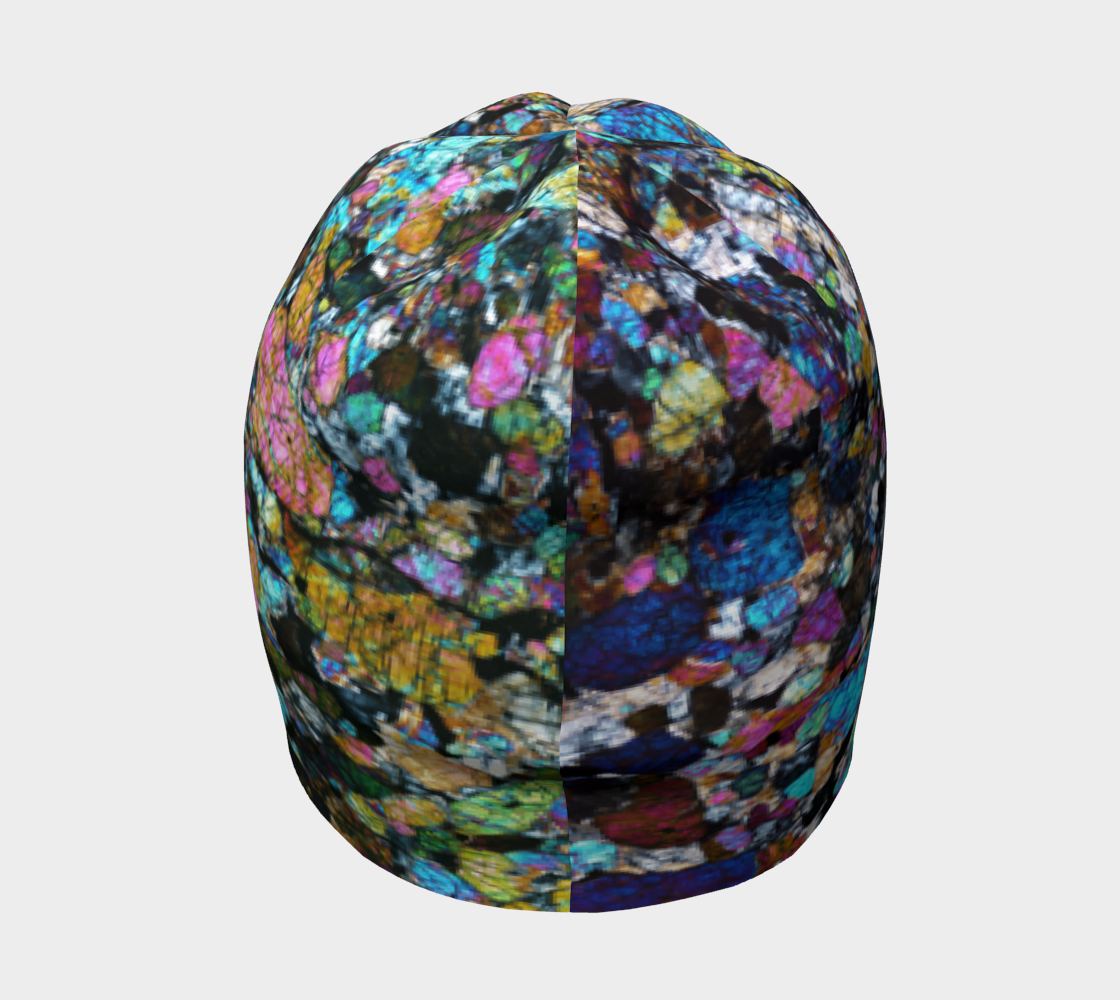 NWA 6950 Lunar Gabbro Meteorite beanie