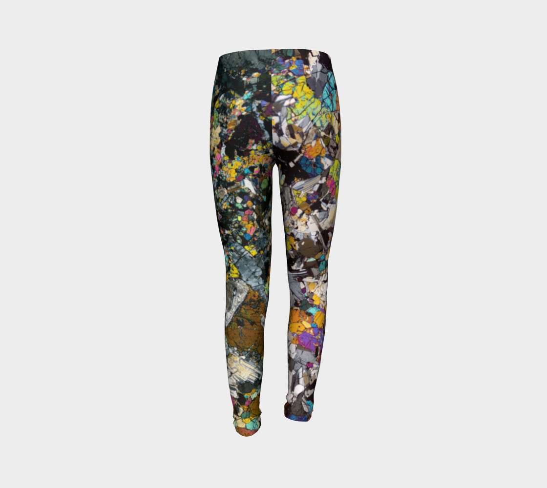 Tirhert Vestan Eucrite Meteorite youth leggings