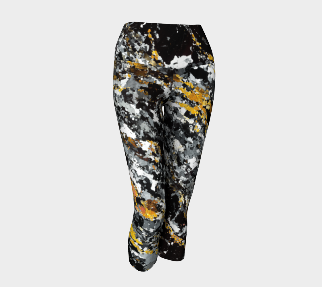 Garnet+Sillimanite Metapelite (Oygarden Group-Antarctica) yoga capris