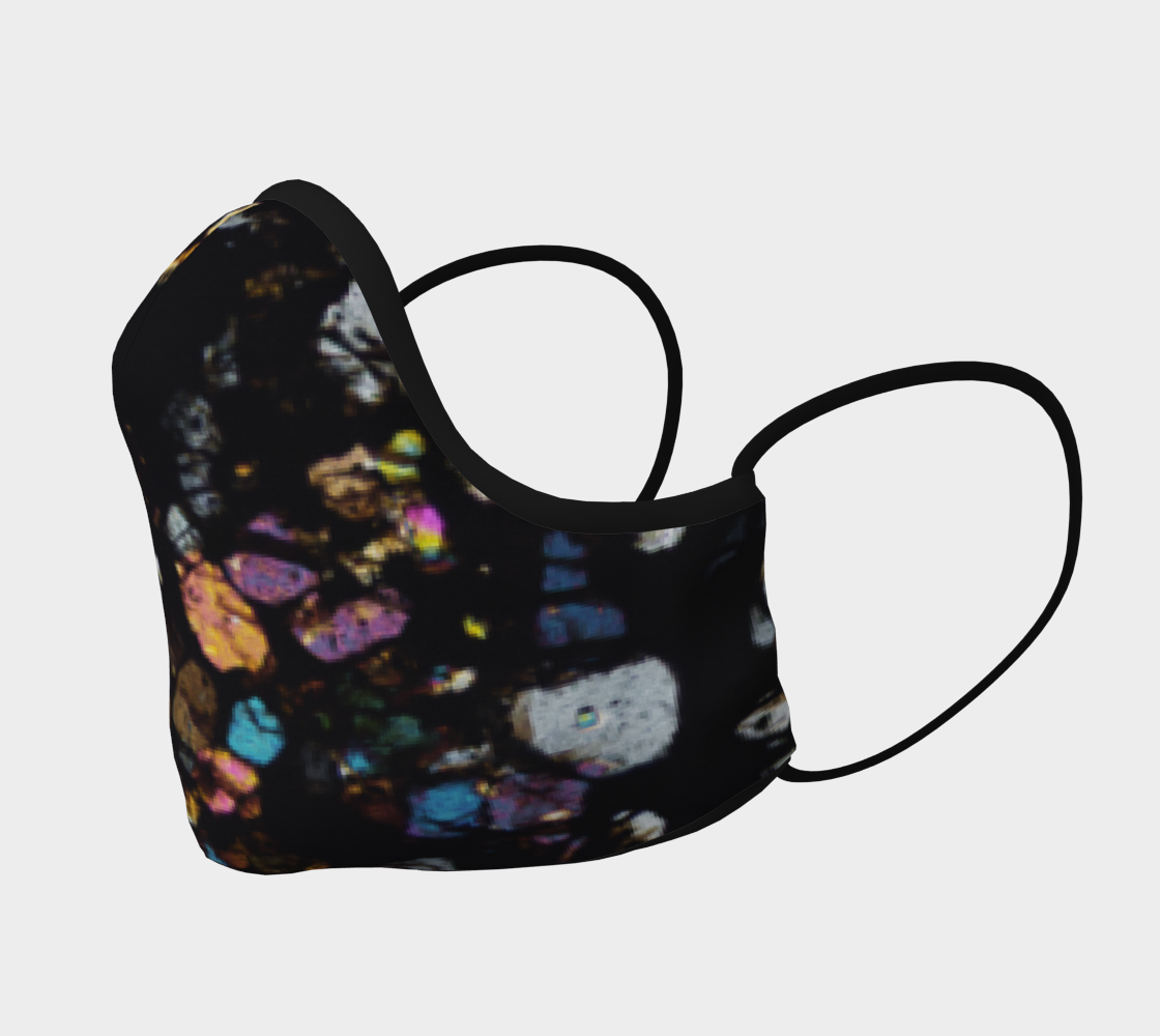 Campo del Cielo Iron Meteorite face mask