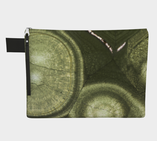 Malachite ‘Verde’ (Bisbee, AZ) zipper carry-all