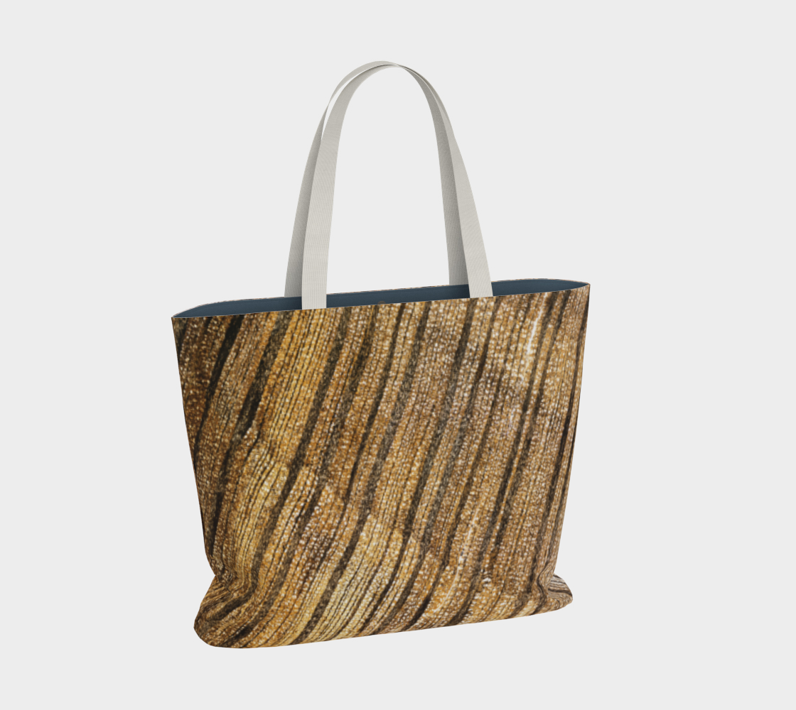 Petrified Wood ‘Madera’ large tote bag