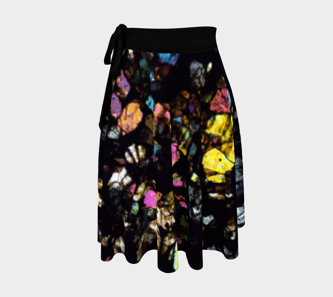 Campo del Cielo Iron Meteorite wrap skirt