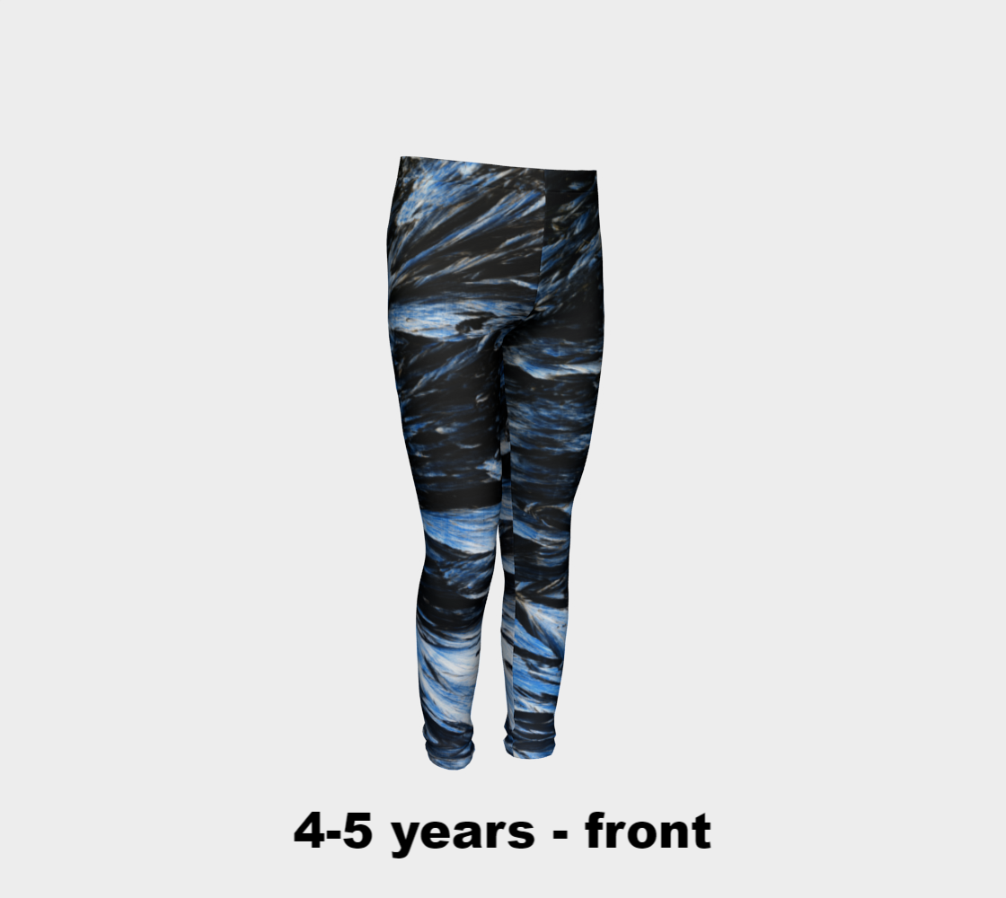 Seraphinite (Clinochlore) youth leggings