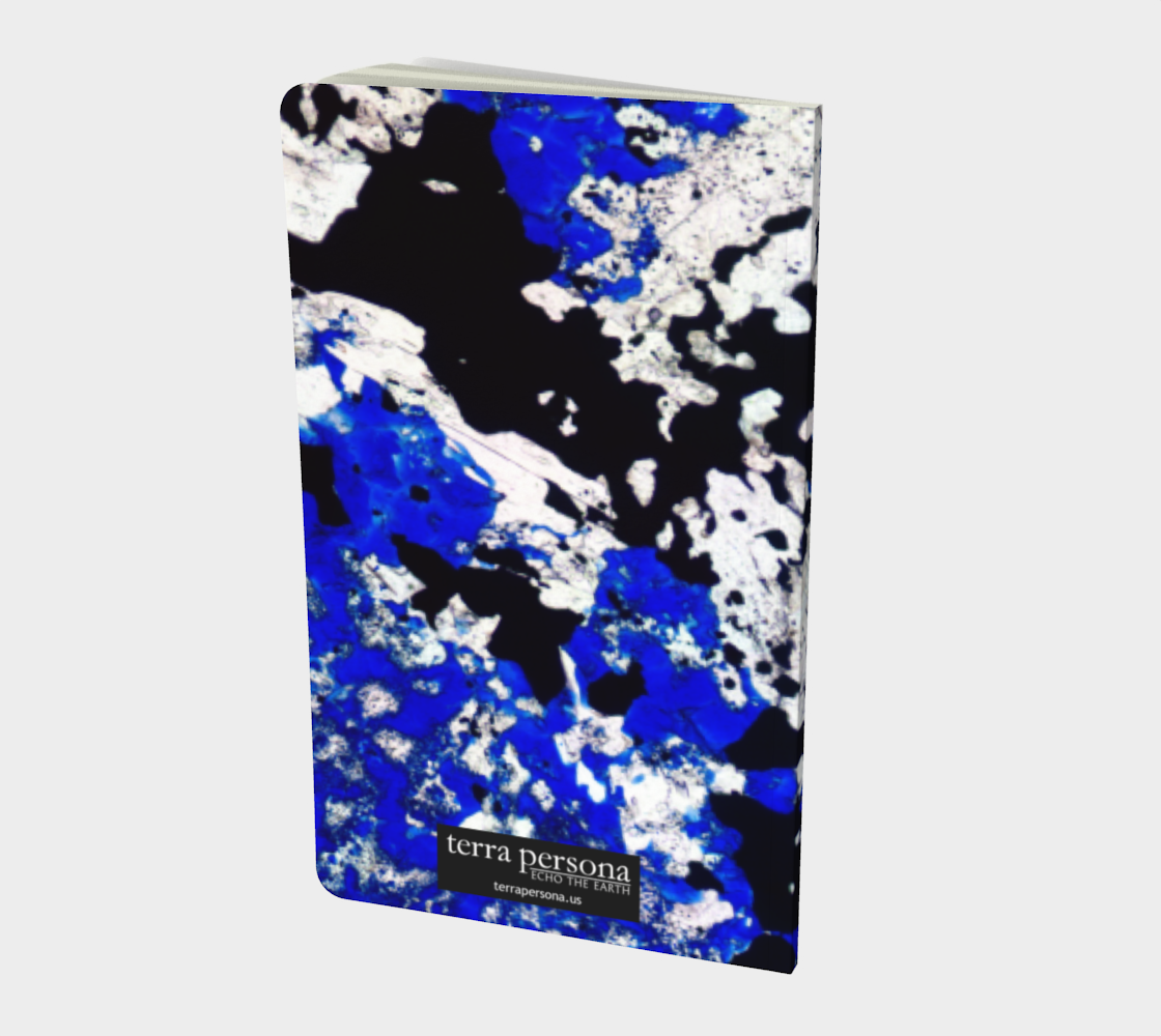 Lapis Lazuli 'Fresco' softcover journal 5" x 8.25"