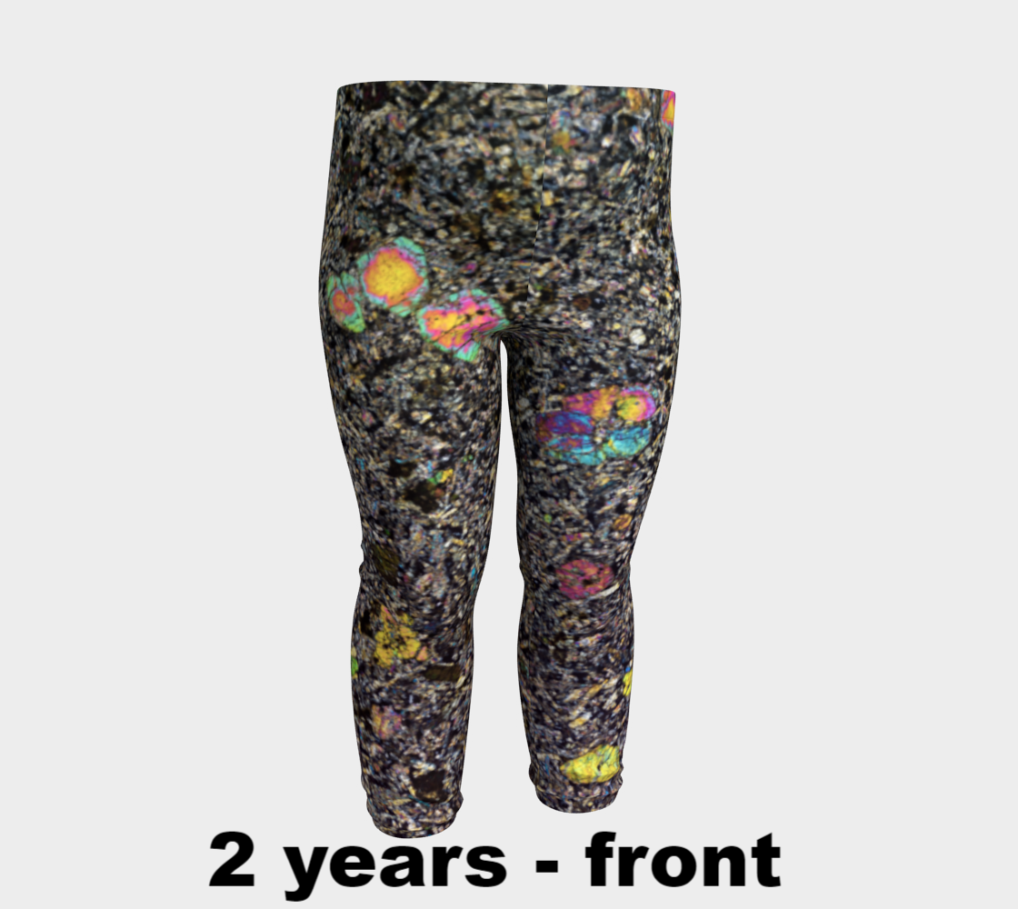 Sueilila 002 Martian Shergottite Meteorite baby leggings