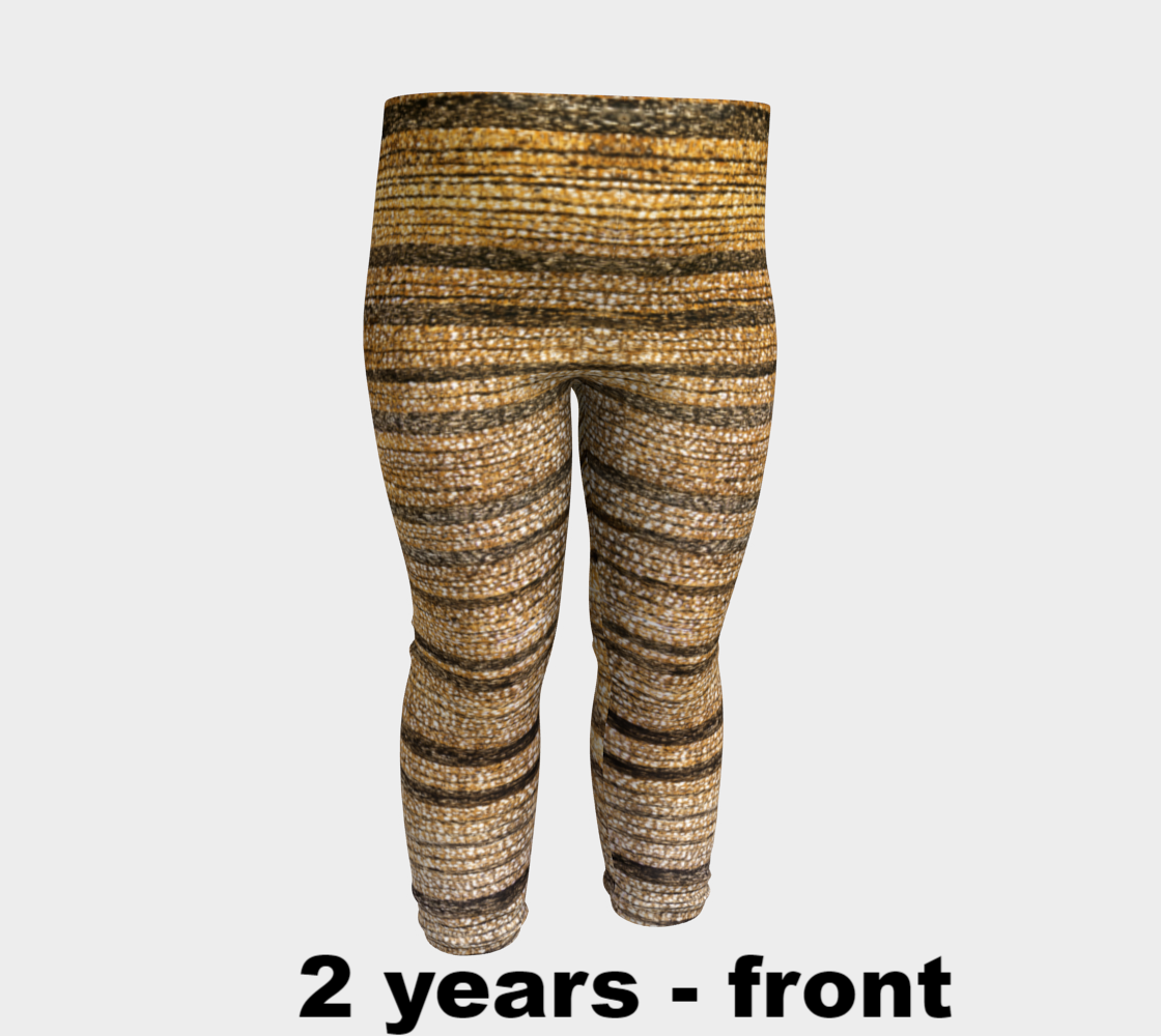 Petrified Wood 'Madera' baby leggings