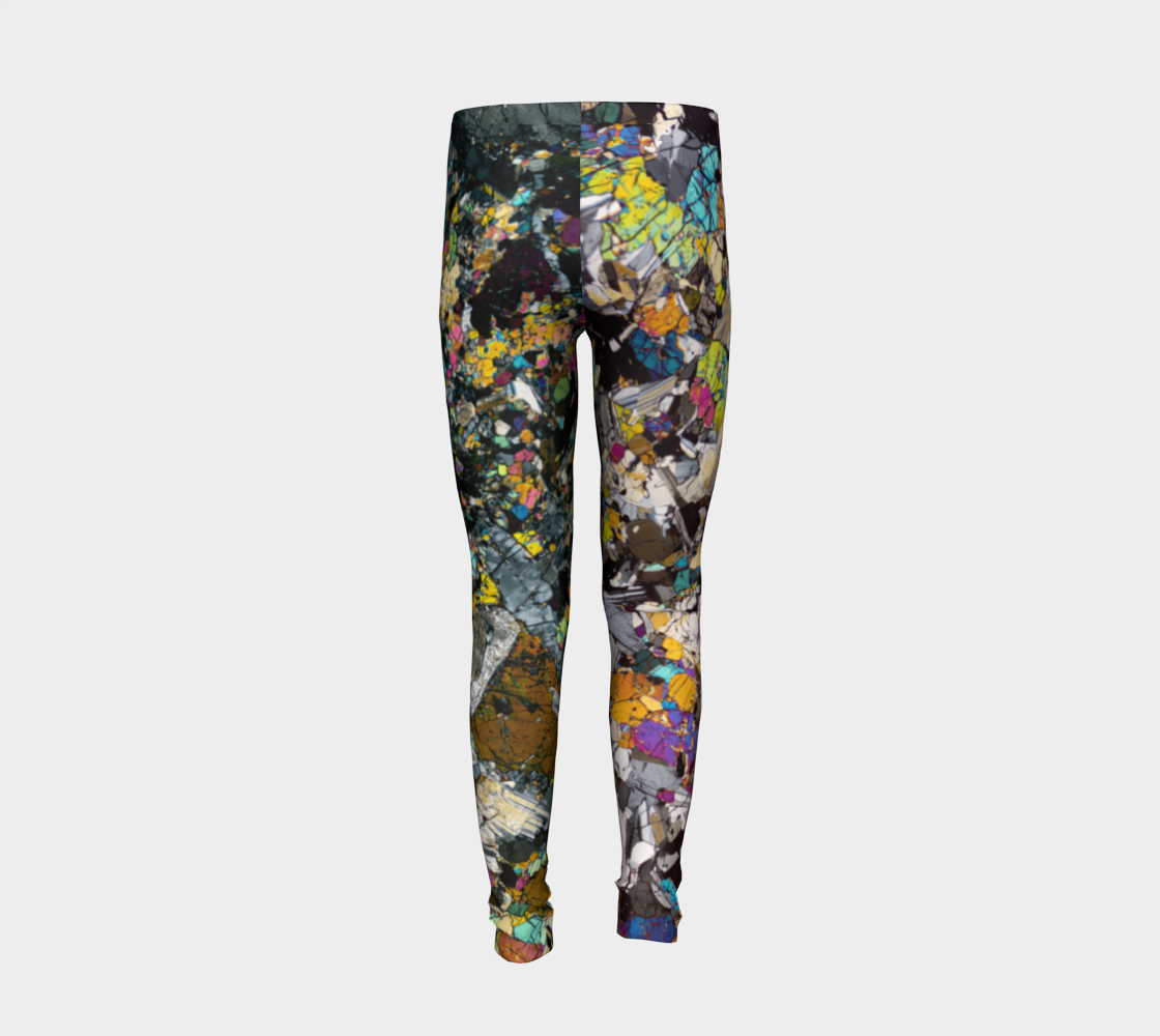 Tirhert Vestan Eucrite Meteorite youth leggings